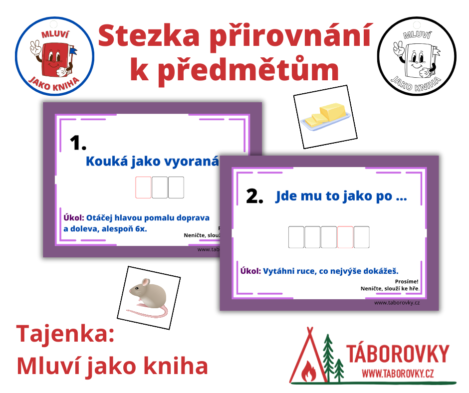 stezka přirovnání pro děti 